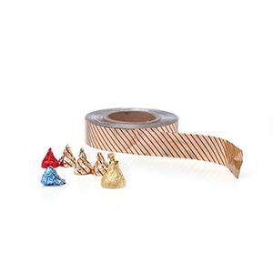 条纹巧克力包装纸